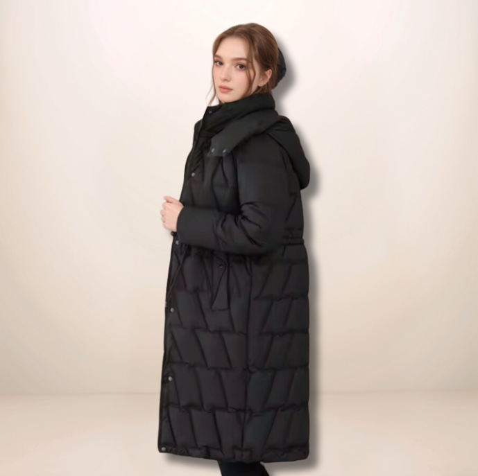 Lucia | Quilted Long Jacket