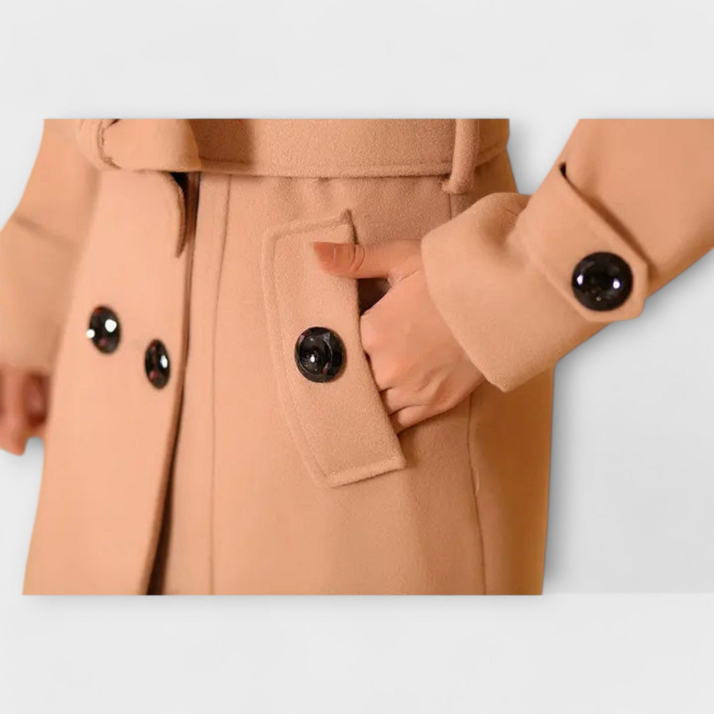 Nadine | Warm Winter Coat – Elegant Women’s Jacket