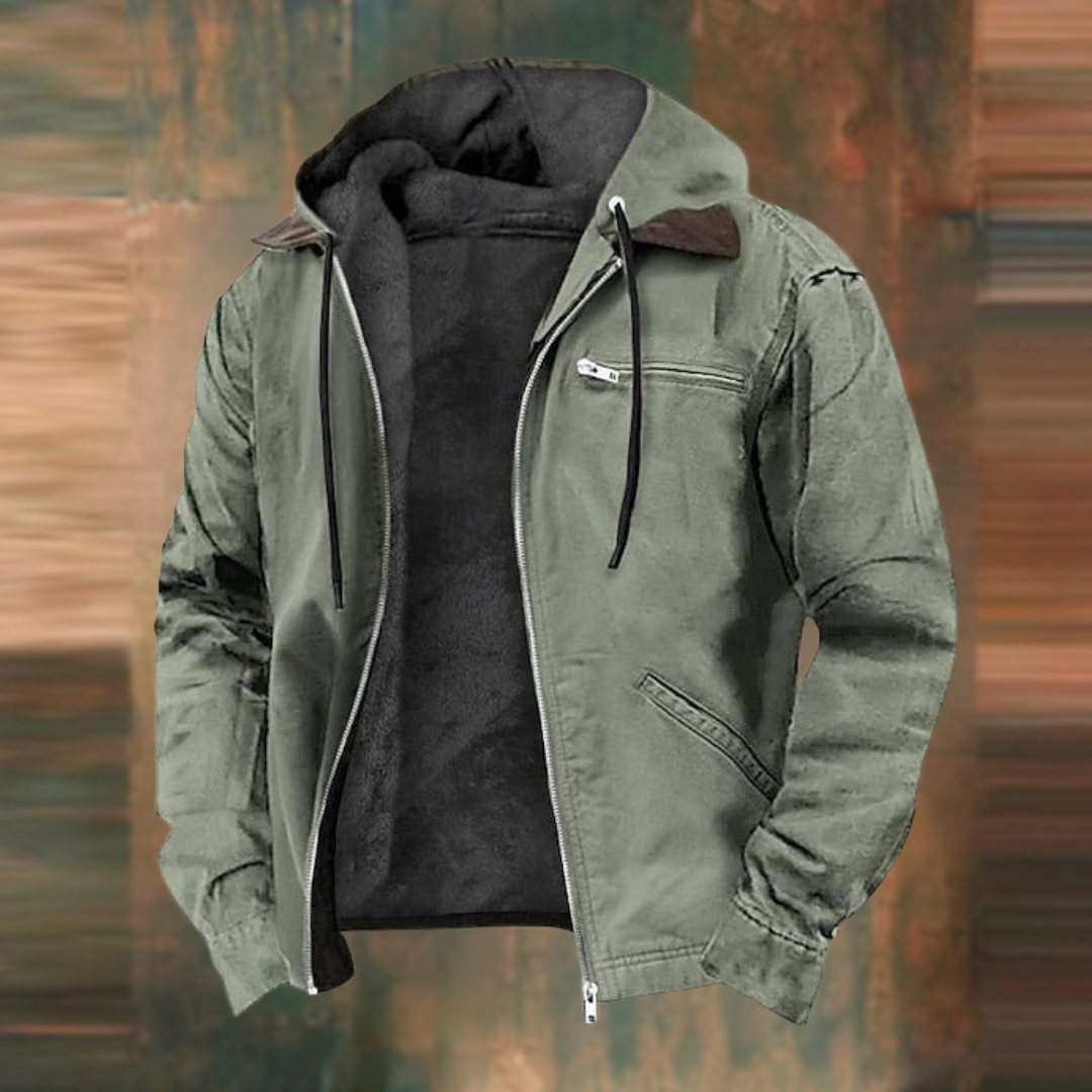 NordHaven™ | Insulated Men's Jacket with Hood