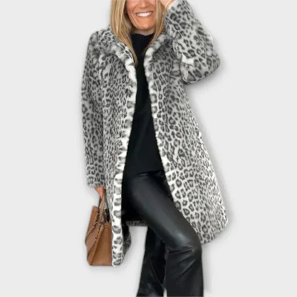 Amara | Leopard Print Coat
