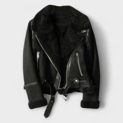 Aurora | Aviator Shearling Jacket