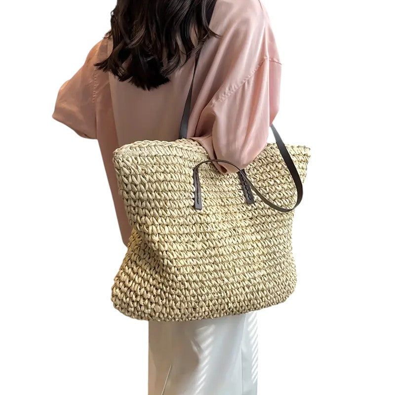 Victoria - Woven Tote Bag