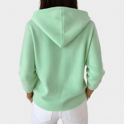 Leya | Soft Knit Cardigan with Hood