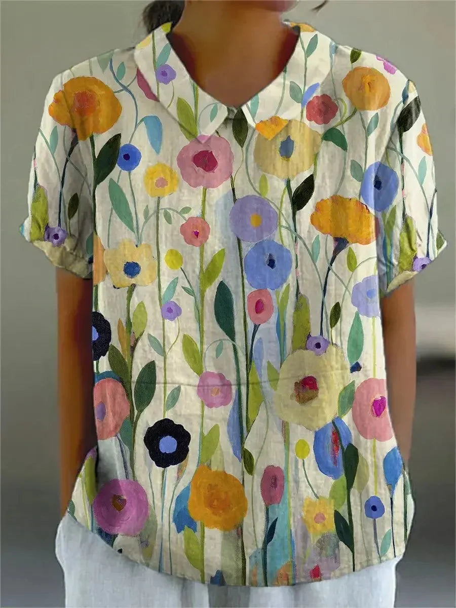 Weekend Poised Blouse - Loose Fit