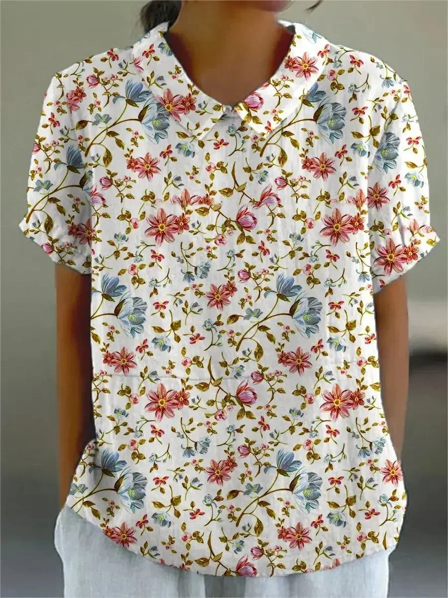 Weekend Poised Blouse - Loose Fit