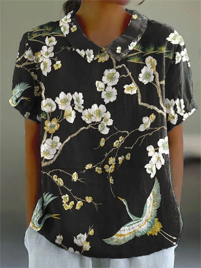 Weekend Poised Blouse - Loose Fit