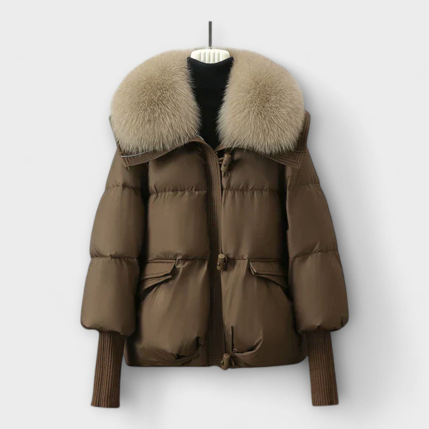 Lucyna | Elegant Fur-Lined Jacket